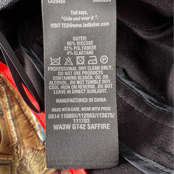 Ted Baker Saffire Stretch Ponte Trouser | Ted 1 / US 4 - Picture 8 of 9